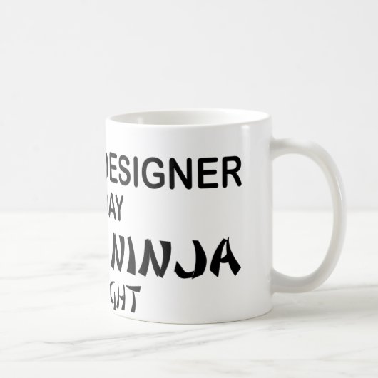 Graphic Designer Deadly Ninja Koffiemok (Rechts)