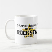 Graphic Designer Rock Koffiemok (Links)