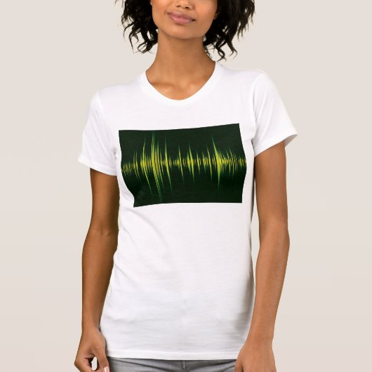 Graphic Equalizer Womens T-Shirt (Voorkant)