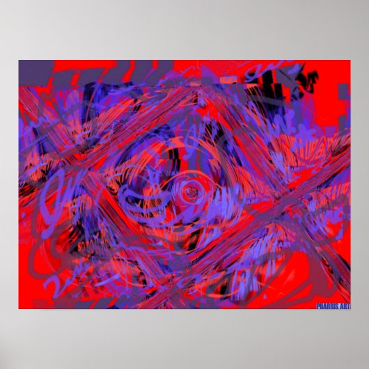 Graphic Explosion-Poster Poster (Voorkant)