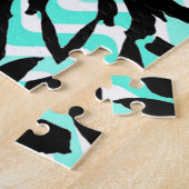 Graphic Flower Puzzle Legpuzzel (Zijkant)