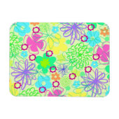 Graphic Flowers Magneet (Horizontaal)