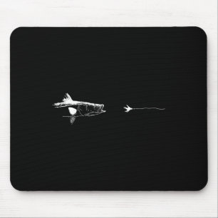 Graphic Fly Fishing Hook Line - Vishaak Muismat