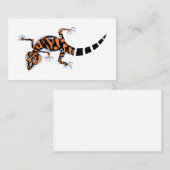 Graphic GECKO - reptiel - hagedis - dier Visitekaartje (Voorkant / Achterkant)