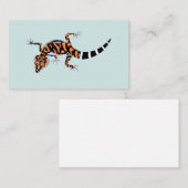 Graphic GECKO - reptiel - hagedis - dier Visitekaartje (Voorkant / Achterkant)