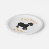 Graphic GORILLA -Wildlife -Happy Birthday - Feest Papieren Bordje (Gekanteld)