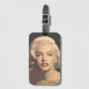 Graphic Gray Marilyn Bagagelabel