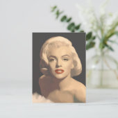 Graphic Gray Marilyn Briefkaart (Staand voorkant)