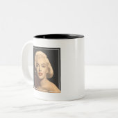 Graphic Gray Marilyn Tweekleurige Koffiemok (Voorkant links)