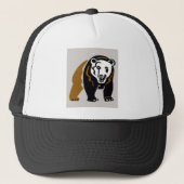 Graphic GRIZZLY Beer - Dierenvriend - Natuur Trucker Pet (Voorkant)