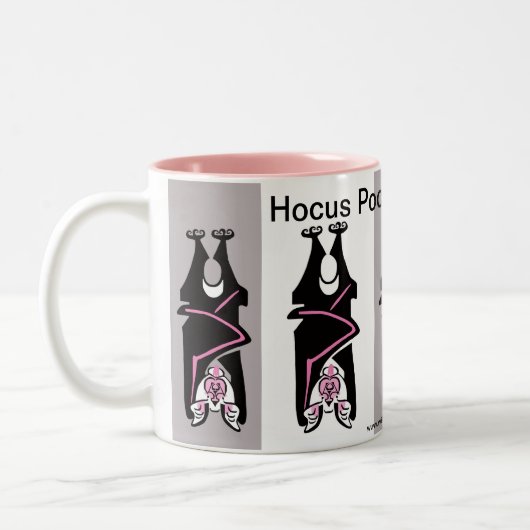 Graphic HOCUS POCUS - Halloween- Tweekleurige Koffiemok (Links)