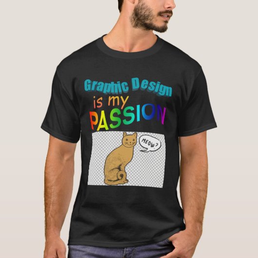 Graphic Is My Passion Illustrators 1 T-shirt (Voorkant)