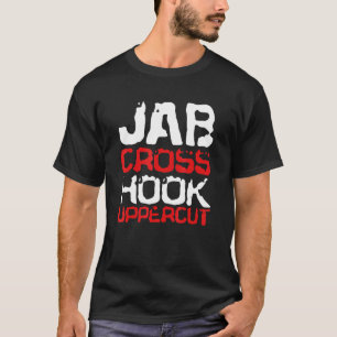 Graphic Jiu Jitsu Apparel Jab Cross Hook Upperc T-shirt