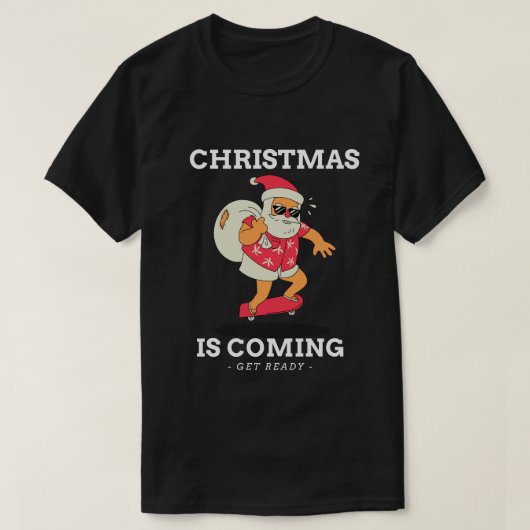 Graphic Kerst "Kerstmis" Graphic T-shirt (Design voorkant)