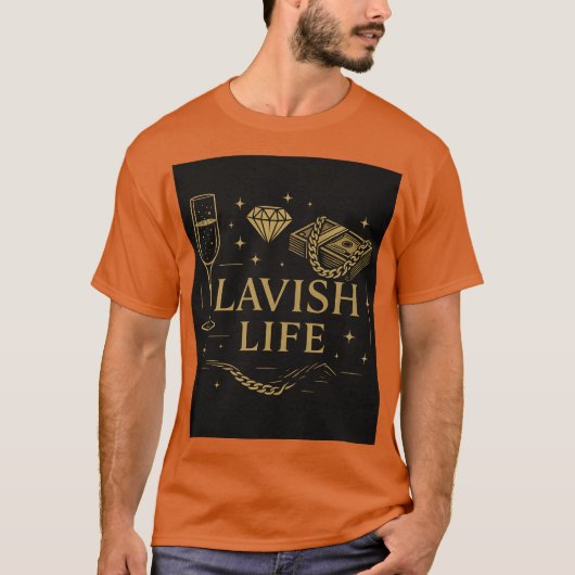Graphic Lavish T-shirt (Voorkant)