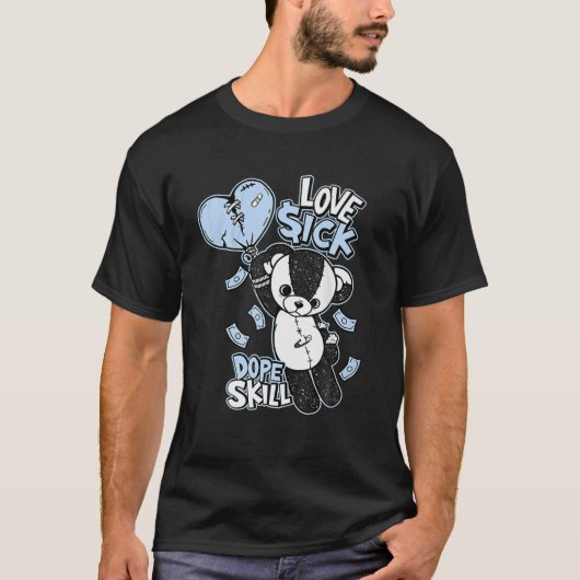 Graphic Love Sick Dope-Skill Match 5 Sneaker Moonl T-shirt (Voorkant)