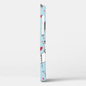 Graphic naadloos patroon van grappige afbeeldingen Case-Mate iPhone case (Achterkant / Links)