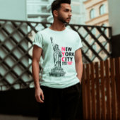  Graphic New York Amerikaanse droom T-shirt