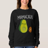 Graphic of Mamacado Papacado for Avocado   3 Trui (Voorkant)