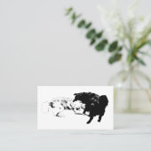 Graphic Partners, creatieve identiteit Visitekaartje (Staand voorkant)