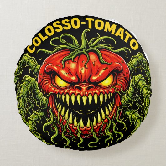 Graphic product de rond kussen (Voorkant)