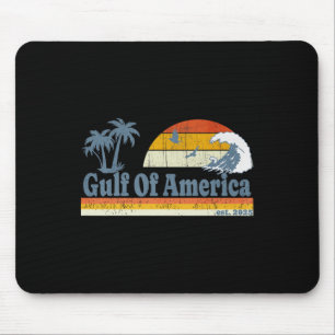 Graphic Retro Golf van de VS Amerika Vergeet nooit Muismat