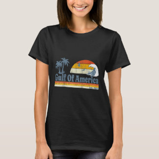 Graphic Retro Golf van de VS Amerika Vergeet nooit T-shirt