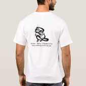 Graphic -Save BONOBOS- Wildlife Preservation- T-shirt (Achterkant)