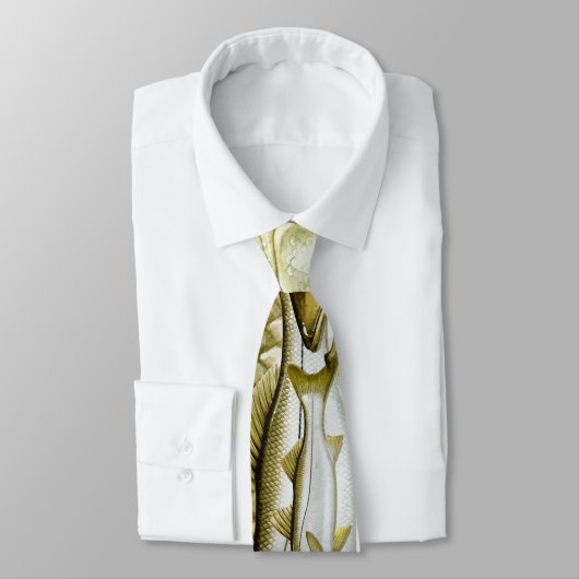 Graphic Snook Necktie Stropdas (Gebonden)