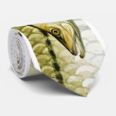Graphic Snook Necktie Stropdas (Opgerold)