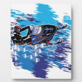 Graphic Snowmobiler Fotoplaat (Voorkant)