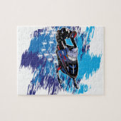 Graphic Snowmobiler Legpuzzel (Horizontaal)