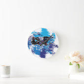 Graphic Snowmobiler Ronde Klok (Huis)