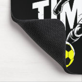 Graphic Soccer Cat - For Gamers & Office Pros Muismat (Hoek)