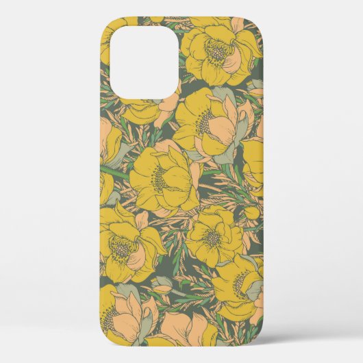 Graphic Spring Trollius Bloemen Case-Mate iPhone Case (Achterkant)