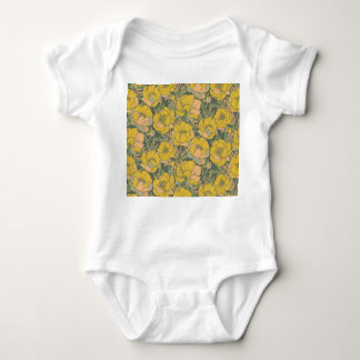 Graphic Spring Trollius Bloemen Romper