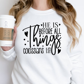 Graphic Sweatshirt voor vrouwen Jesus Christelijk