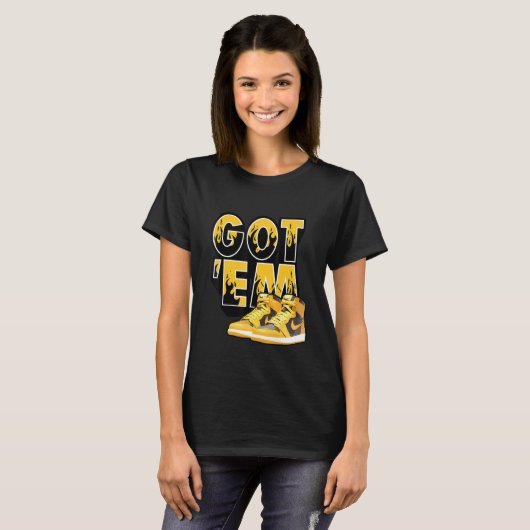 Graphic Tees Shoes Got Em Sneaker Match 1 High Og  (Voorkant volledig)
