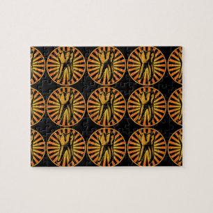 Graphic Tooth Emblem Legpuzzel