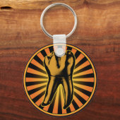 Graphic Tooth Emblem Sleutelhanger (Voorkant)