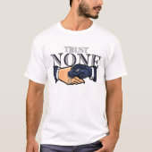 Graphic Trust No Match 3 Sneaker Midnight Navy V T-shirt (Voorkant)