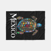 Graphic Zee Turtle Golf of Mexico nooit vergeten Fleece Deken (Voorkant (Horizontaal))