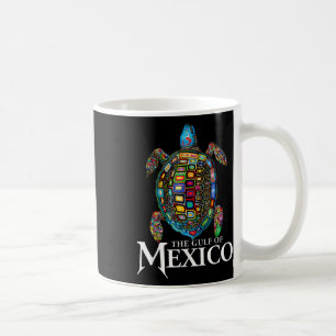 Graphic Zee Turtle Golf of Mexico nooit vergeten Koffiemok