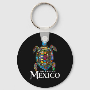 Graphic Zee Turtle Golf of Mexico nooit vergeten Sleutelhanger