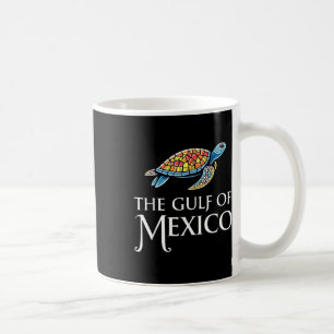 Graphic Zee Turtle Golf of Mexico vergeet nooit Tr Koffiemok