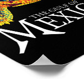 Graphic Zee Turtle Golf of Mexico vergeet nooit Tr Poster (Hoek)