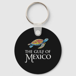 Graphic Zee Turtle Golf of Mexico vergeet nooit Tr Sleutelhanger