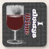 GRAPHICS HUMOR Wine Bier Onderzetter (Voorkant)