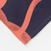 Graphics Paddenstoelen Naadloos Patroon Fleece Deken (Hoek)