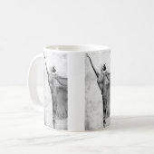 Graphite Ballerina Dancer Ballet Koffiemok (Voorkant links)
